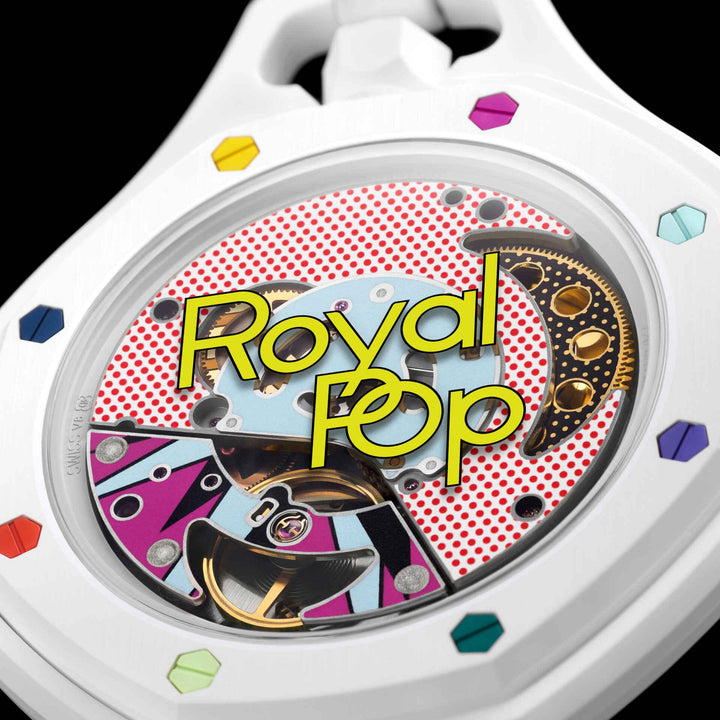 Audemars Piguet x Swatch Royal Pop “Huit Blanc”