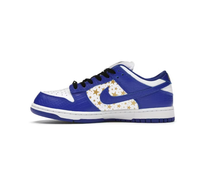 Nike Sb Dunk Low Supreme Stars Blue