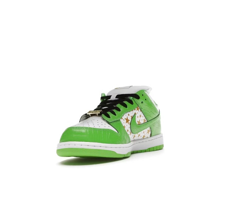 Nike Sb Dunk Low Supreme Stars Green