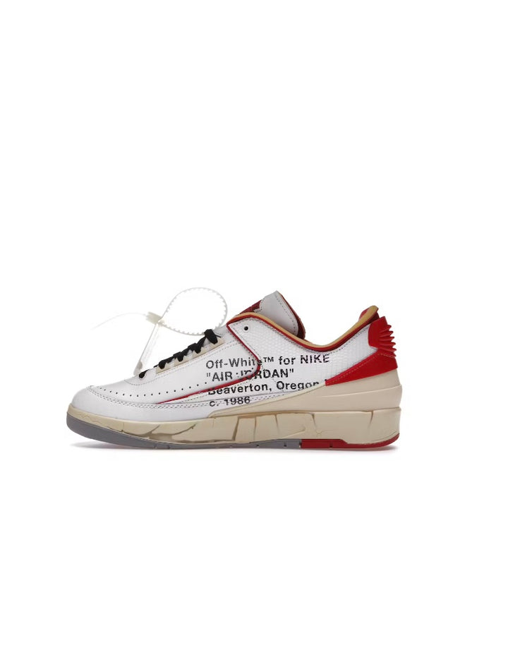 Jordan 2 Retro Low Sp Off-White White Red