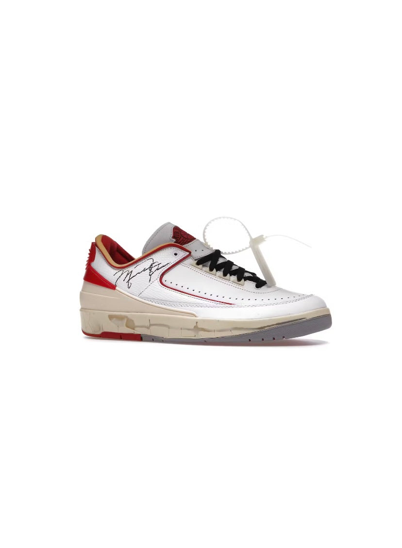 Jordan 2 Retro Low Sp Off-White White Red