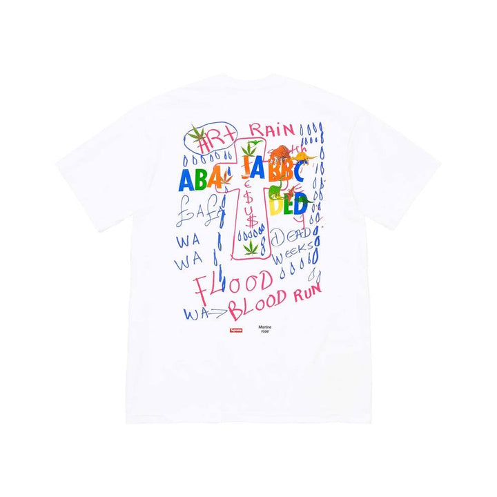 T-SHIRT BIANCA SUPREME MARTI ROSE