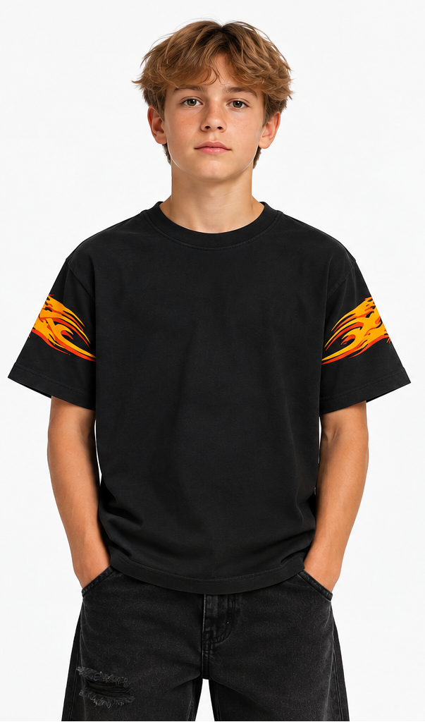 "DEAD GAME" BLACK TEE KIDS