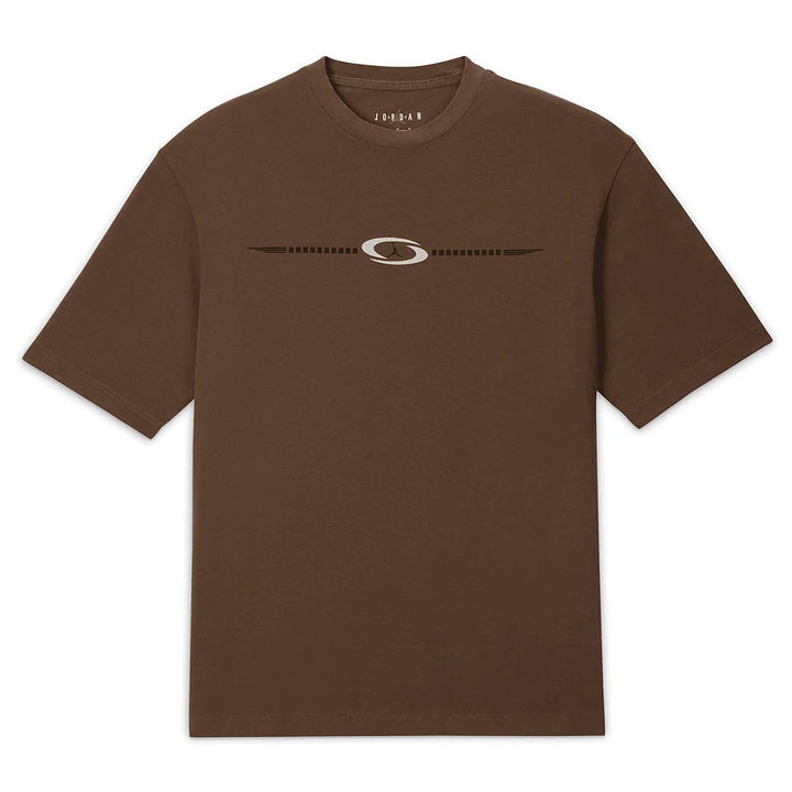 T-SHIRT JORDAN X TRAVIS SCOTT MARRONE