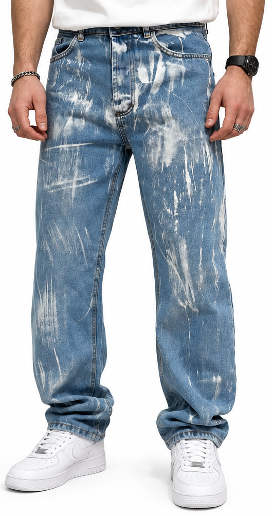 "SKY PAINT" DENIM
