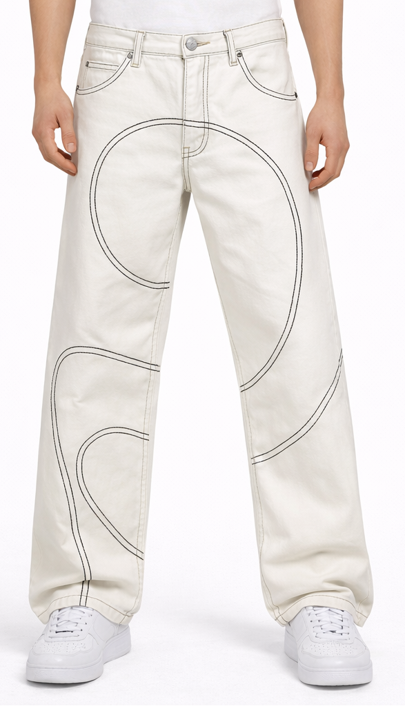 Flowline Denim White