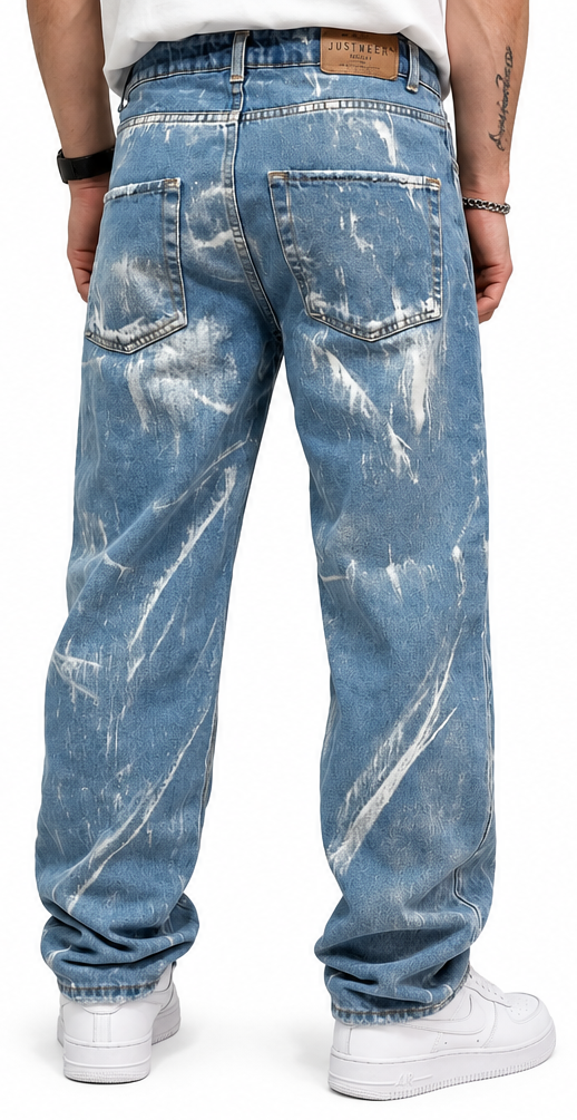 "SKY PAINT" DENIM