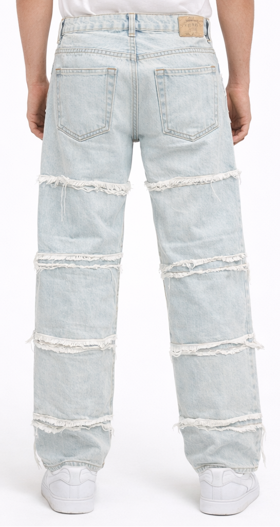 "Riot" Light Blue Jeans