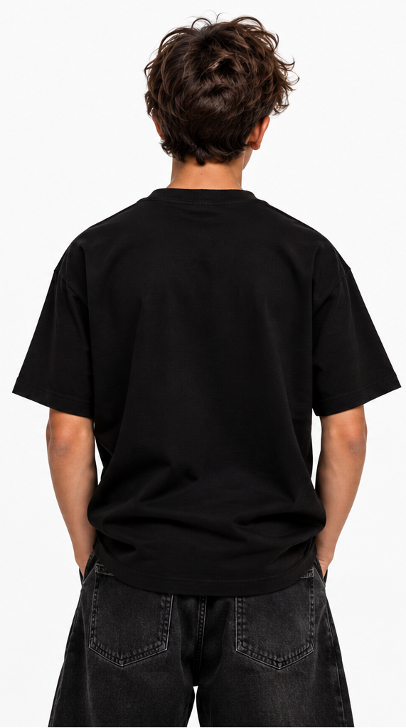 "LIBERTY" BLACK TEE KIDS