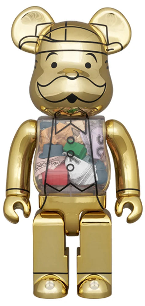 Mr. Monopoly 90th Anniversary Version | BEARBRICK 400%