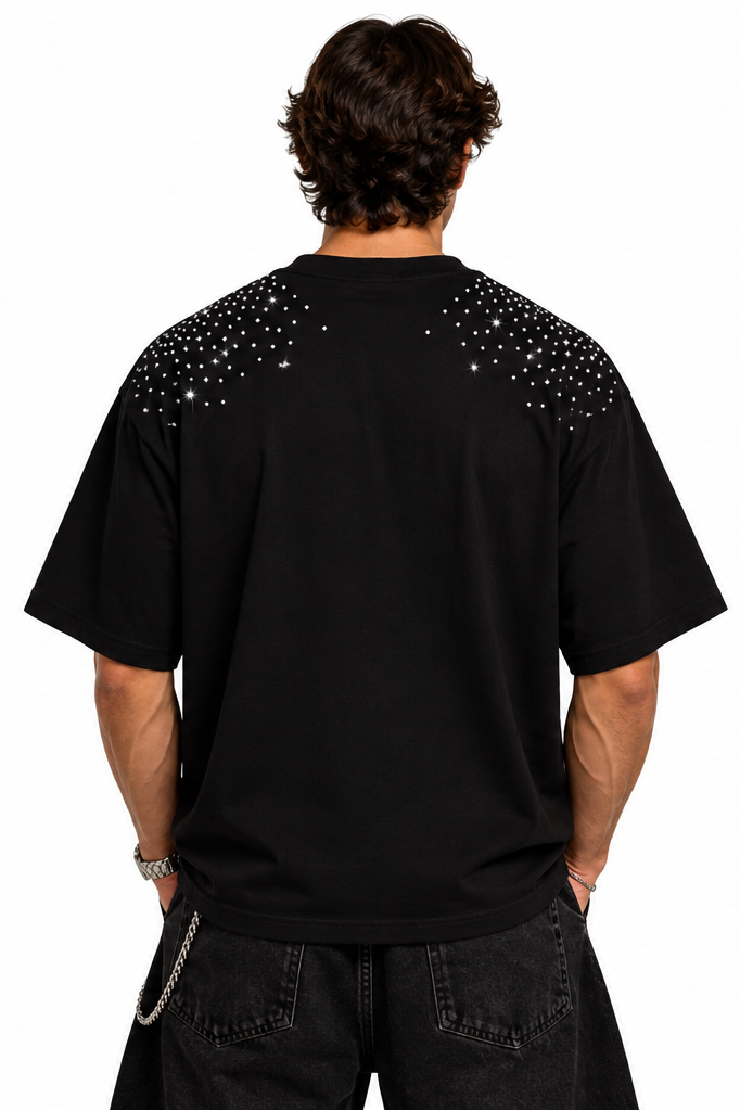 "CASH GRILLZ" BLACK TEE