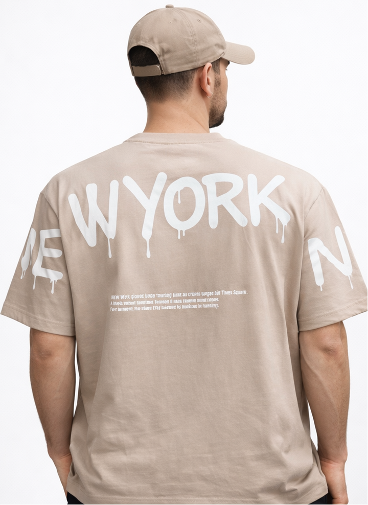 New York Beige Tee