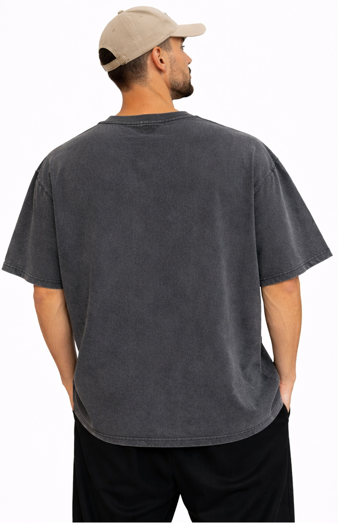 DARK GREY TEE