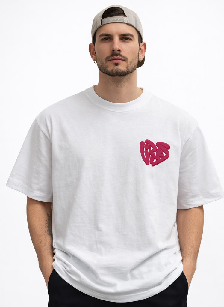“Good Vibes” Tee White