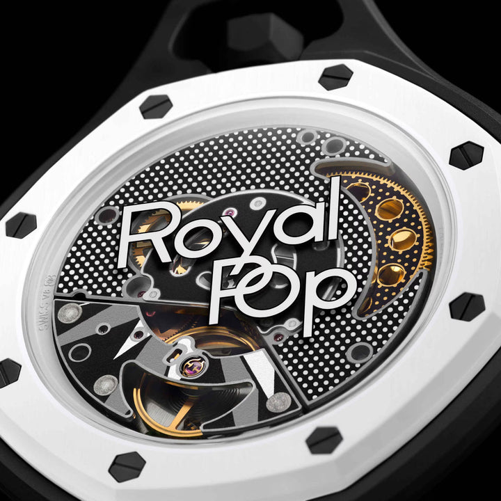 Audemers Piguet X Swatch Royal Pop "Ocho Negro"