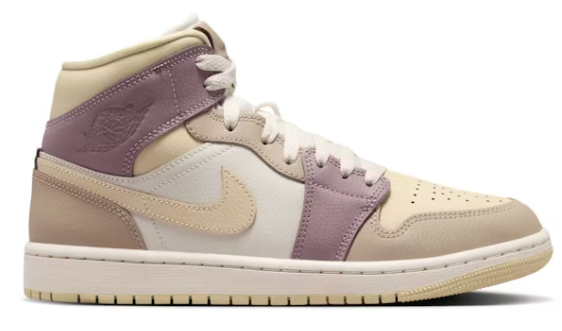 Air Jordan 1 Mid Light Orewood Brown (W)