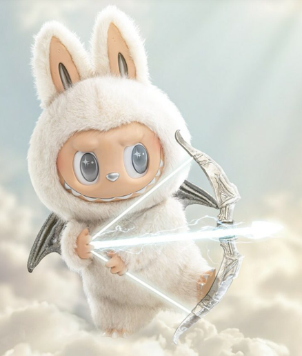 Pop Mart THE MONSTERS - Labubu & Zimomo "Angel in Clouds" Figure