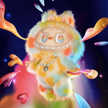 Labubu Big Into Energy Series – Rock The Universe Vinyl Plush Doll