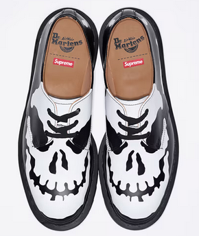 Supreme x Dr. Martens Supreme Skull “Black-White”