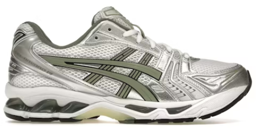 ASICS Gel-Kayano 14 “White Pure Silver Slate Grey Sage”