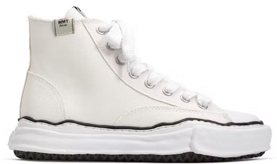 Maison Mihara Yasuhiro Peterson OG Sole Canvas High "White"