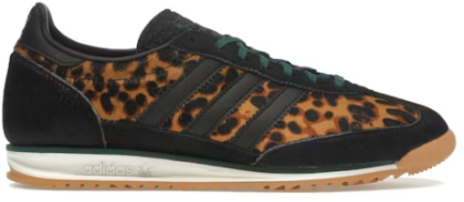 adidas SL 72 OG "Leopard Print Collegiate Green" (W)