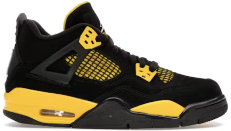 Jordan 4 Retro "Yellow Thunder" (2023) (GS)