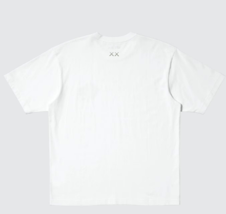 T-SHIRT WHITE KAWS "SUN"