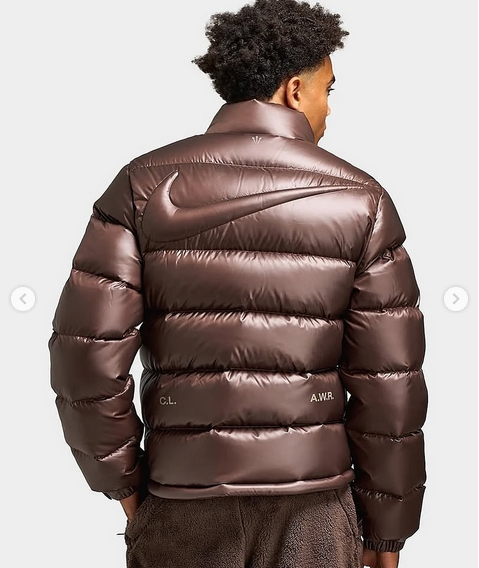 NOCTA X NIKE BROWN PUFFER
