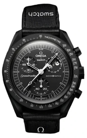 Swatch x Omega Bioceramic MoonSwatch “Mission to Moonphase Snoopy Black”