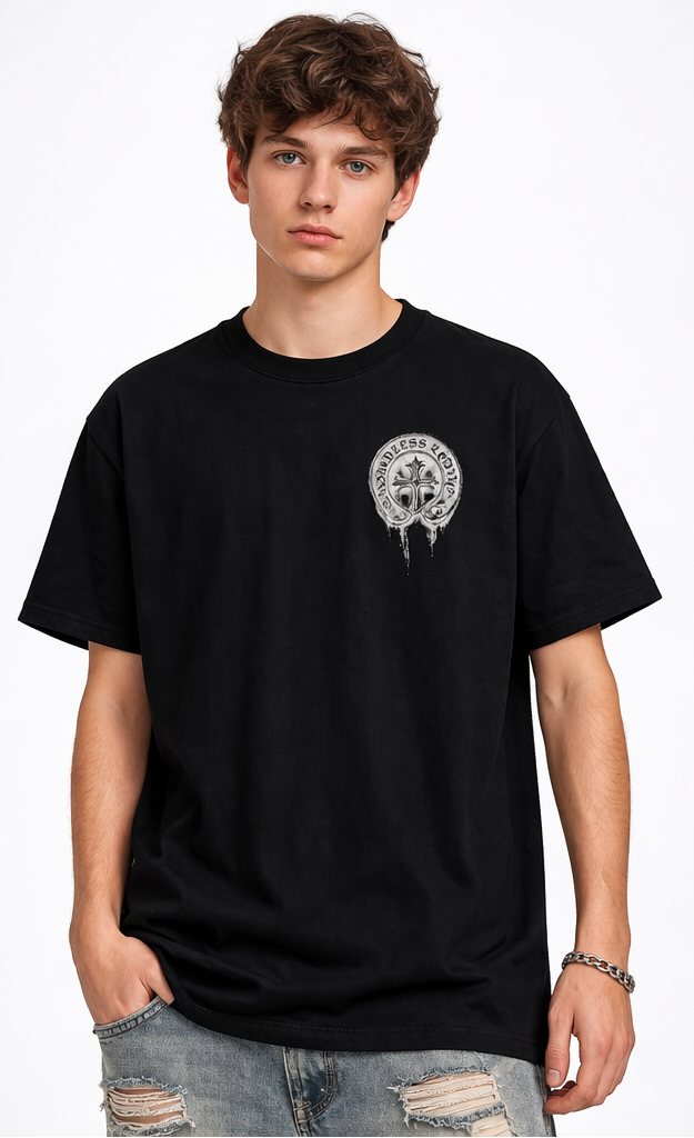 "Endless Love" Tee Black Kids