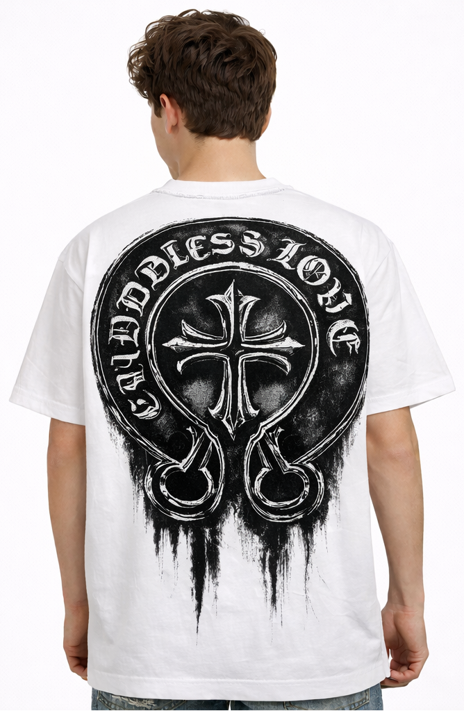 "ENDLESS LOVE" TEE WHITE KIDS
