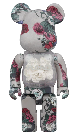 Flora Glow in the Dark (PRE ORDER APRILE 2026) | BEARBRICK 1000%