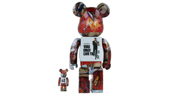007 "You Only Live Twice" BEARBRICK 100% + 400%