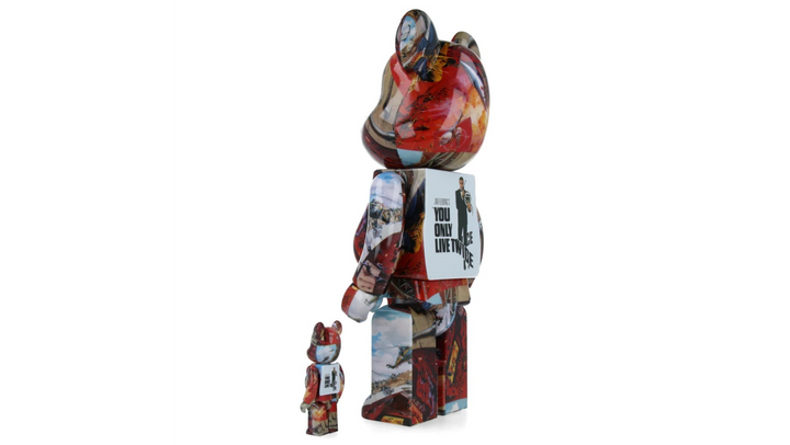 007 "You Only Live Twice" BEARBRICK 100% + 400%