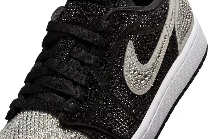 Jordan 1 Low Stealth x Swarowski