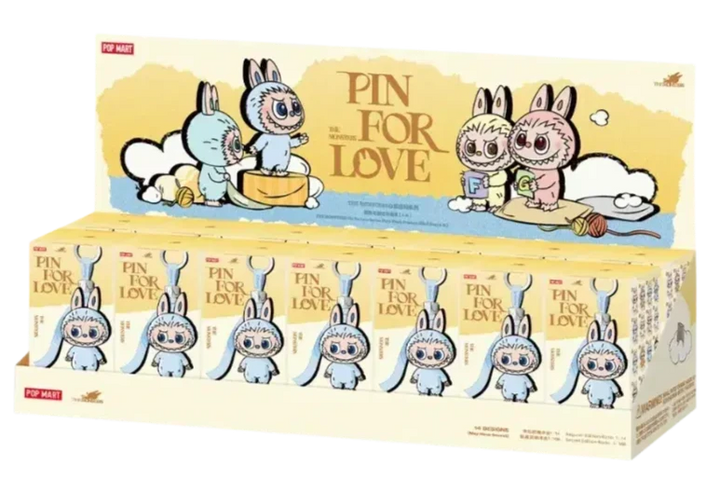Labubu | Pin For Love (A-M) - POP MART | BOX DA 14 PEZZI