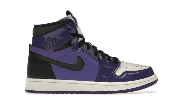 Jordan 1 High Zoom Air CMFT Pelle Lucida Viola - Tienne Milano - SCARPE