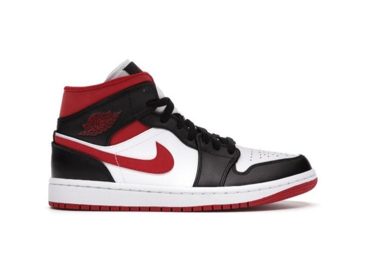 JORDAN 1 MID GYM RED BLACK WHITE - Tienne Milano - SCARPE