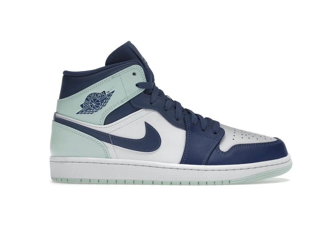 Jordan 1 Mid Mystic Navy Mint Foam - Tienne Milano - 