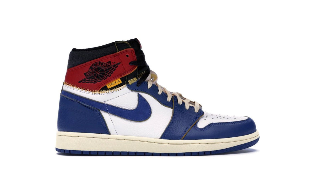 Jordan 1 Retro High Union Los Angeles Blue Toe - Tienne Milano - SCARPE