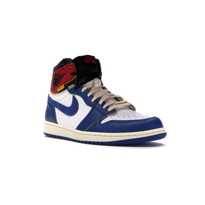 Jordan 1 Retro High Union Los Angeles Blue Toe - Tienne Milano - SCARPE