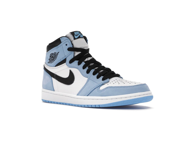 Jordan 1 Retro High White University Blue Black - Tienne Milano - SCARPE