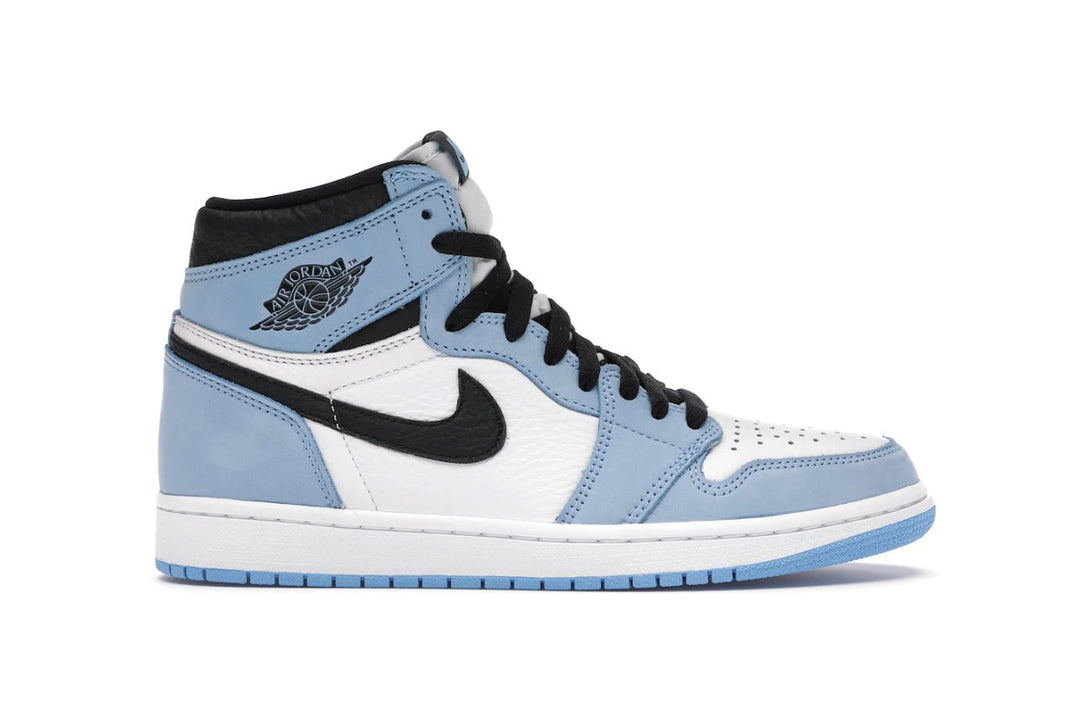 Jordan 1 Retro High White University Blue Black - Tienne Milano - SCARPE