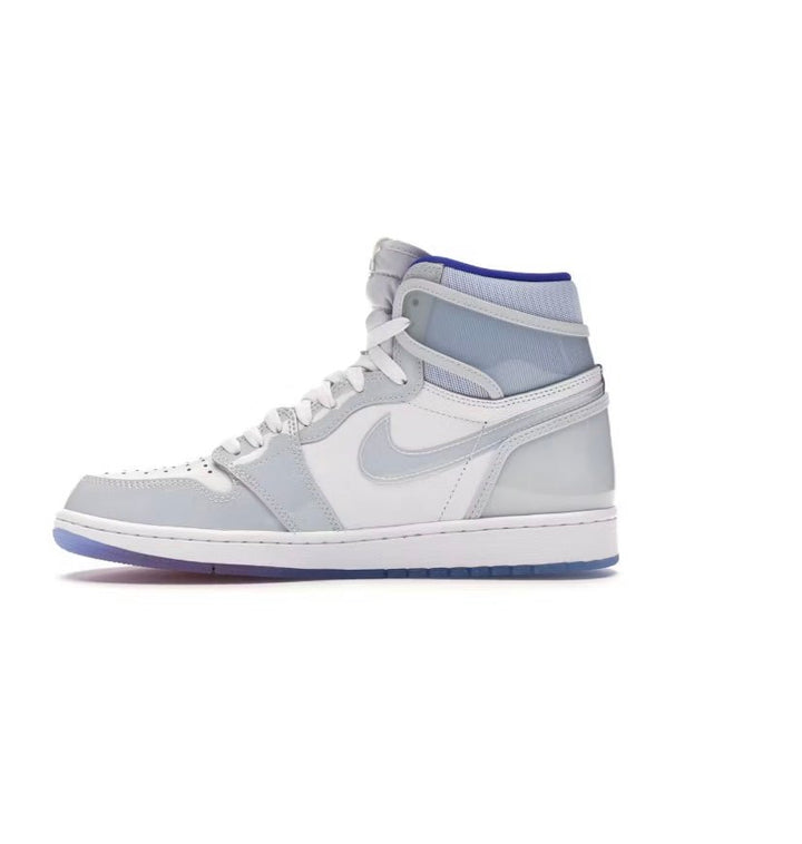 Jordan 1 Retro High Zoom White Racer Blue - Tienne Milano - SCARPE