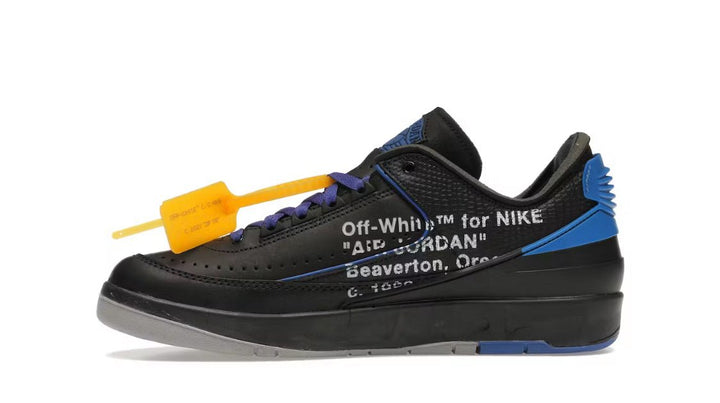 Jordan 2 Retro Low Sp Off - White Black Blue - Tienne Milano - SCARPE