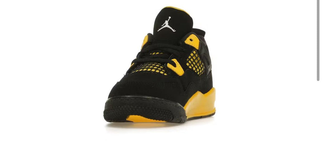 Jordan 4 Retro Yellow Thunder (TD) - Tienne Milano - 