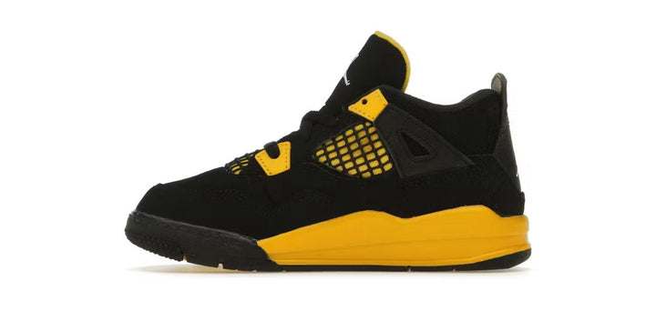 Jordan 4 Retro Yellow Thunder (TD) - Tienne Milano - 