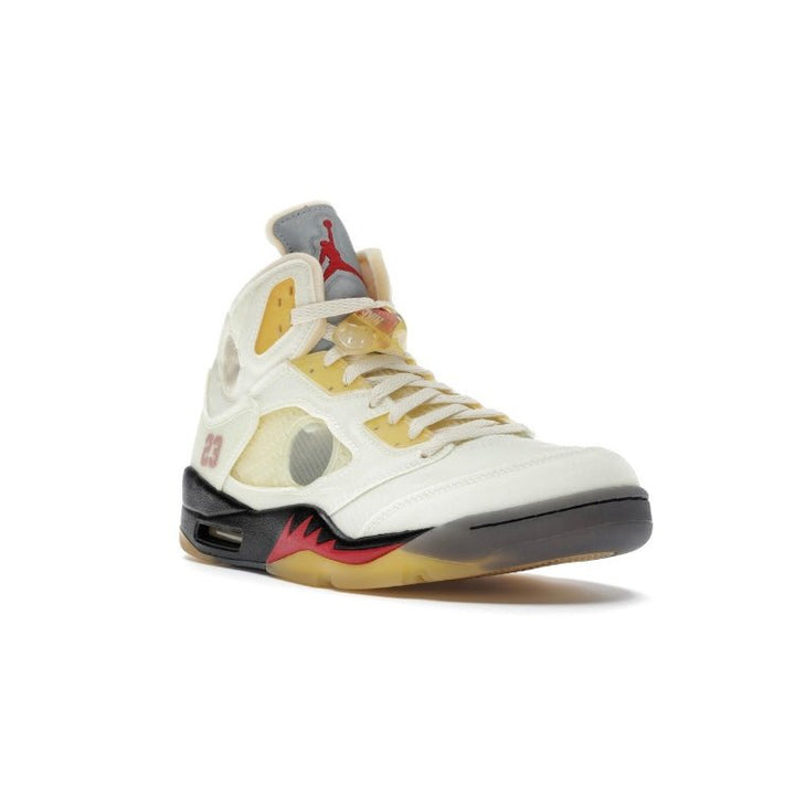 Jordan 5 Retro Off - White Sail - Tienne Milano - SCARPE