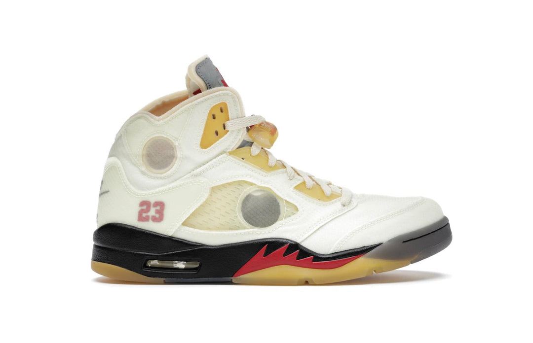 Jordan 5 Retro Off - White Sail - Tienne Milano - SCARPE